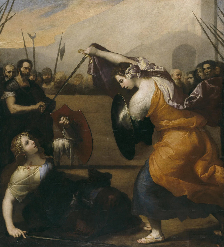 Kamp mellom kvinner - Jusepe de Ribera