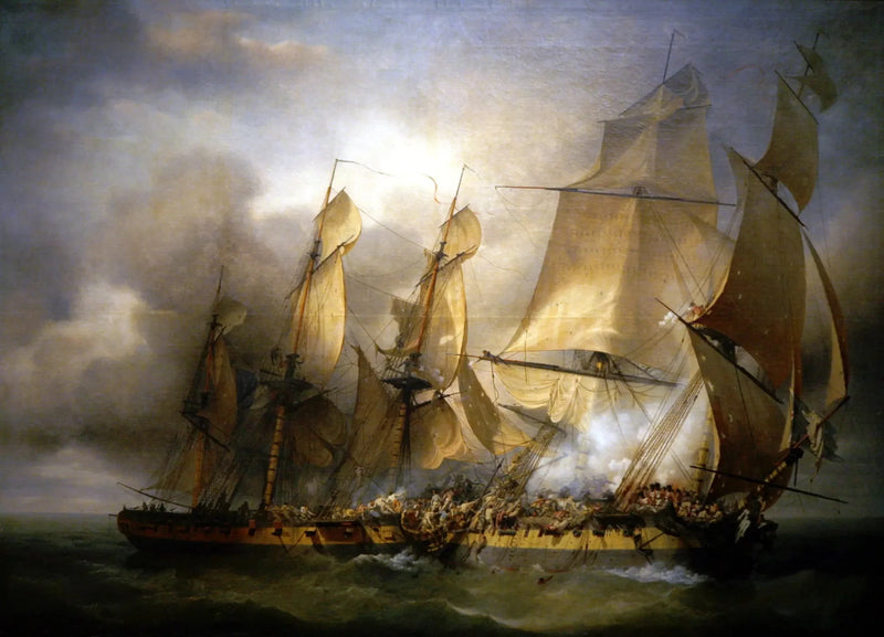 Kamp mellom La Bayonnaise og bakholdet - Louis-Philippe Crépin

Source:
Combat de La Bayonnaise contre l'Embuscade - Louis-Philippe Crépin