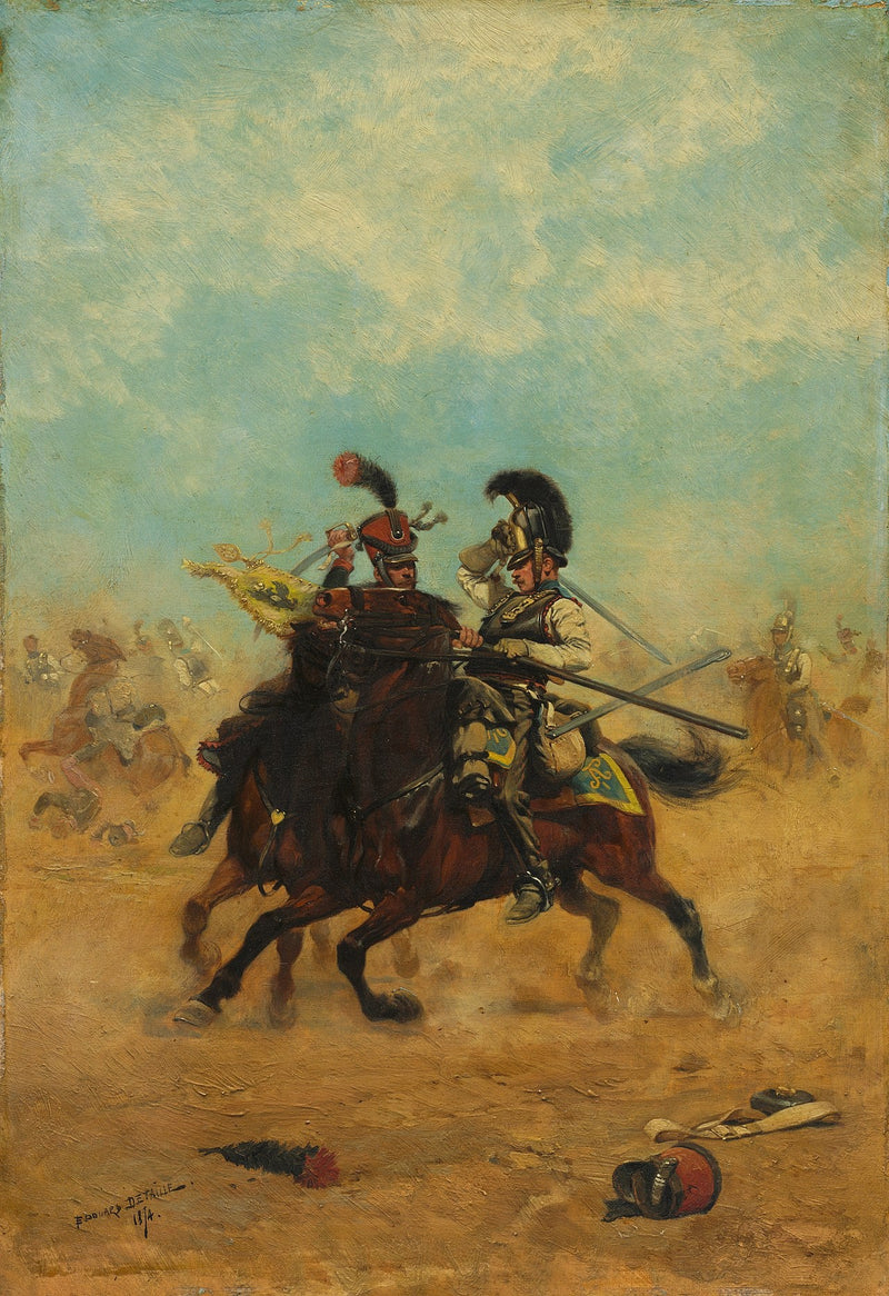 Kamp for fargene - Édouard Detaille