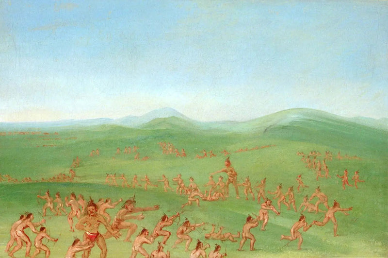 Simulert kamp, Mandan-gutter - George Catlin

Source:
Combat simulé, Mandan Boys - George Catlin