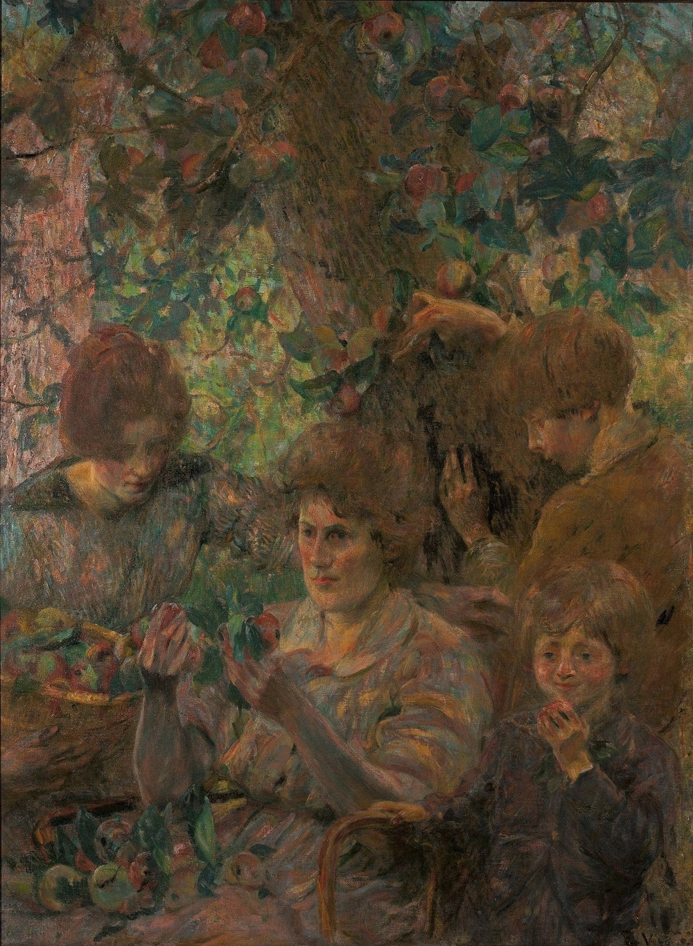Comme maçãs - Eliseu Visconti image 1 reproduction artisanale de tableau