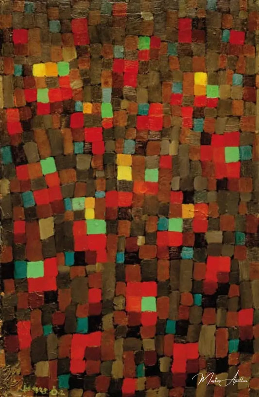 Comme une fenêtre en verre - Paul Klee - Reproductions de tableaux et peintures haut de gamme