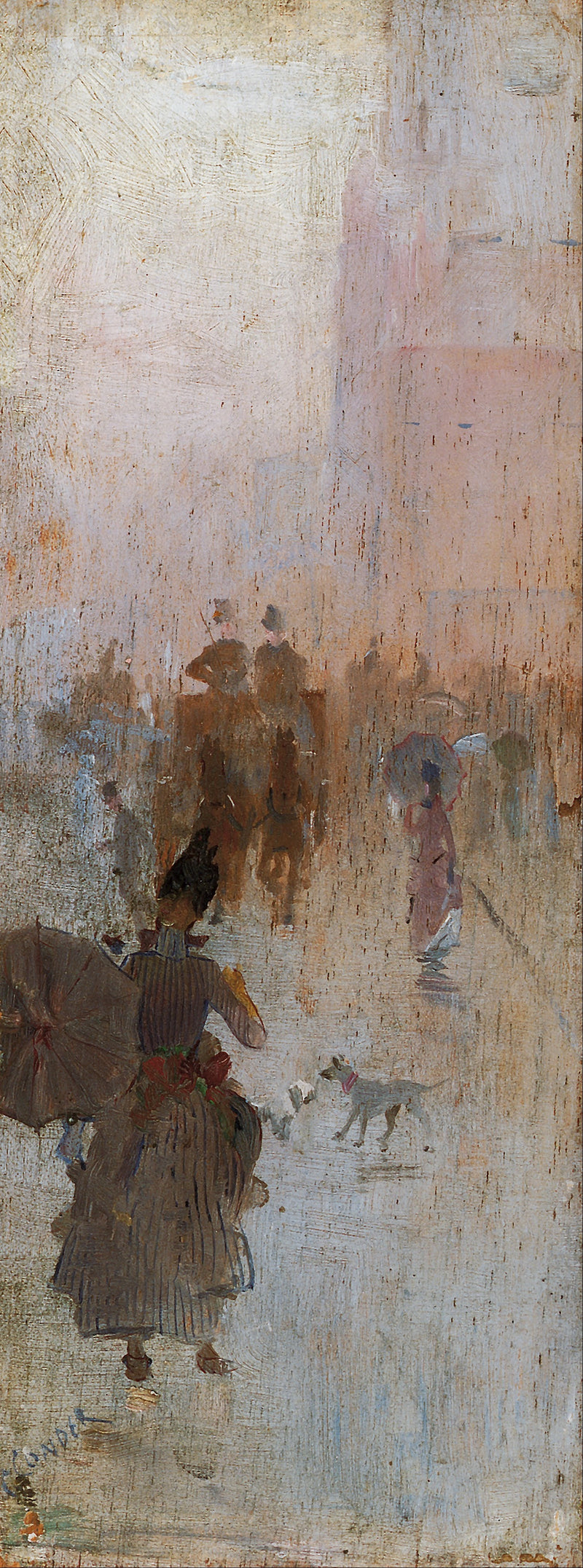 Hvordan mistet vi den stakkars Flossie? - Charles Conder