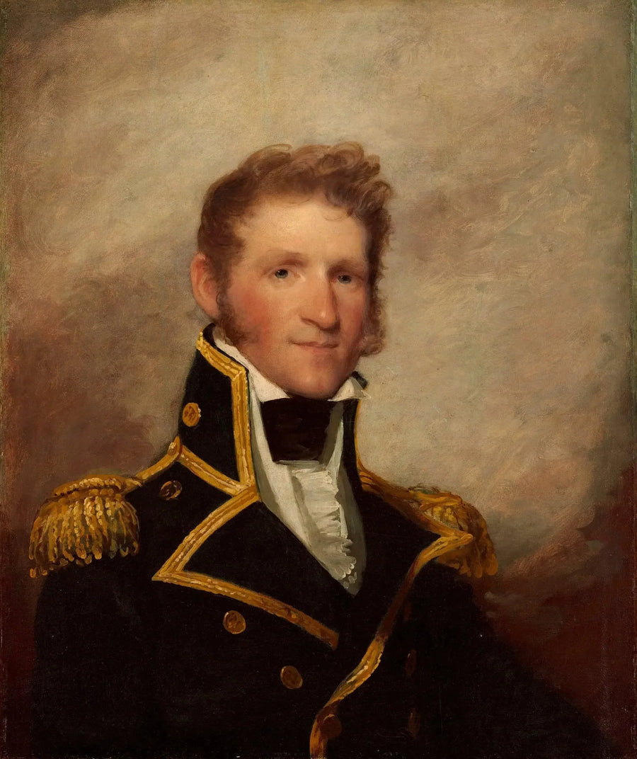 Commodore Thomas Macdonough - Gilbert Stuart

Source:
Commodore Thomas Macdonough - Gilbert Stuart