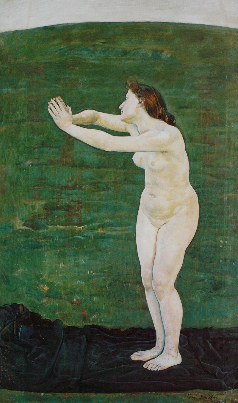 Nattverd med uendeligheten - Ferdinand Hodler