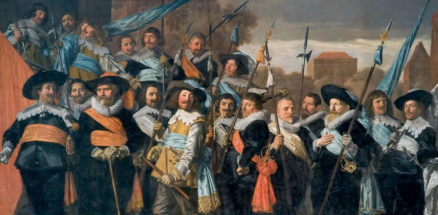 Bourgeoisie-militsens musketerer fra Haarlem 1639 - Frans Hals

Source:
compagnie de la milice bourgeoise des mousquetaires de Haarlem 1639 - Frans Hals