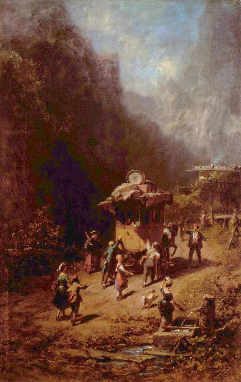 Ambulerende kunstneres selskap - Carl Spitzweg
