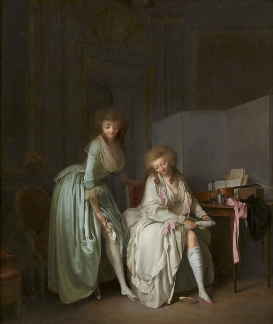 Sammenligning av små føtter - Louis-Léopold Boilly

Source:
Comparaison des petits pieds - Louis-Léopold Boilly