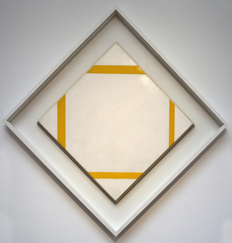 Komposisjon med gule linjer - Piet Mondrian