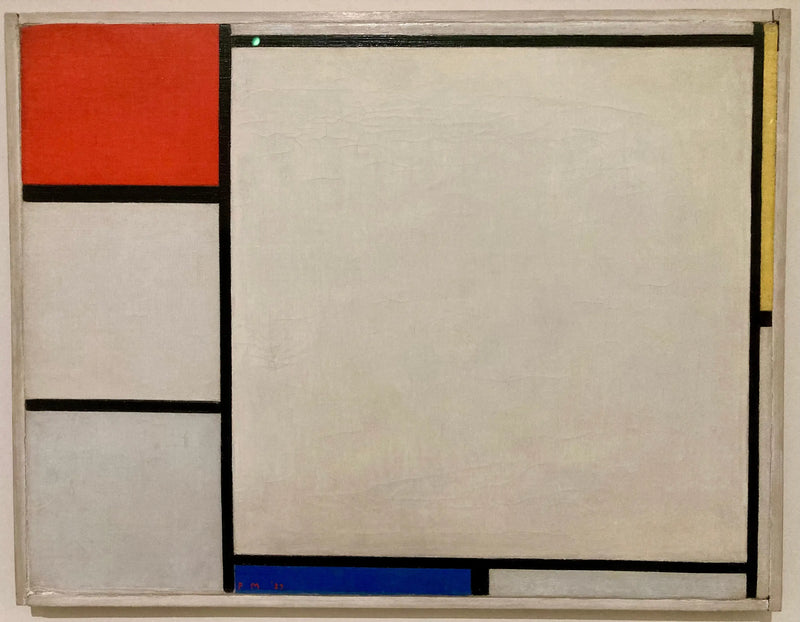 Komposisjon med rødt, gult og blått - Piet Mondrian