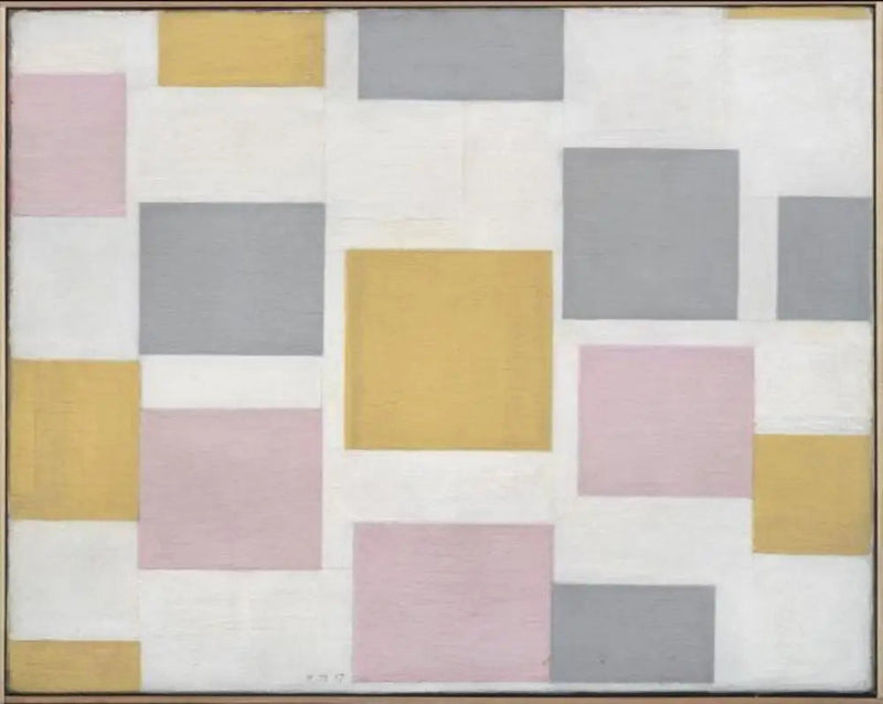 Komposisjon med fargeplaner 5 - Piet Mondrian