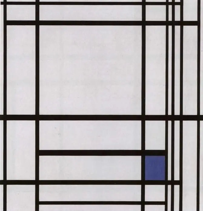 Linjer og farger: III - Piet Mondrian