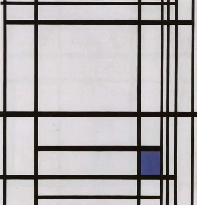 Linjer og farger: III - Piet Mondrian