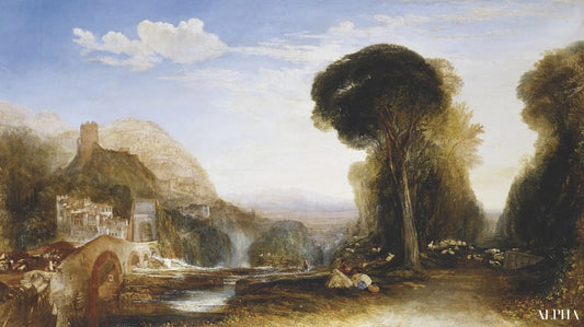 Composition de Palestrina - William Turner - Reproductions de tableaux et peintures haut de gamme