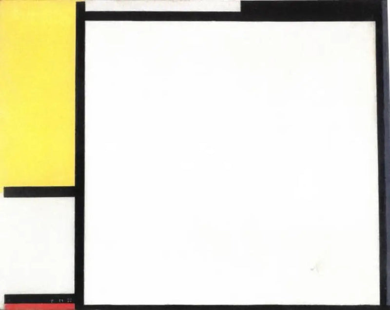 Komposisjon i rødt, gult og blått - Piet Mondrian