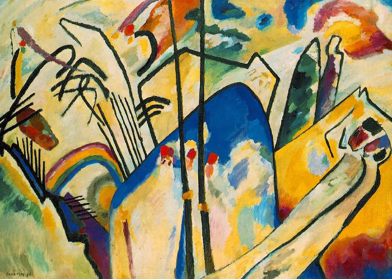 Komposisjon IV - Vassily Kandinsky