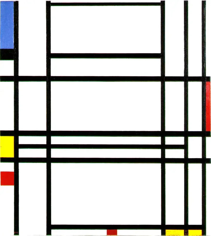 Komposisjon nr. 10 - Piet Mondrian