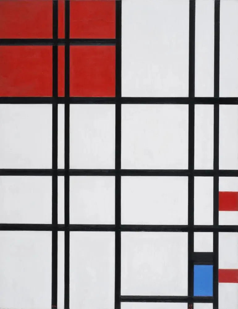 Komposisjon nr. 7 - Piet Mondrian