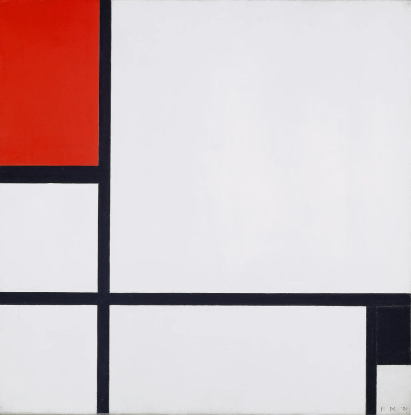 Komposisjon nr. I - Piet Mondrian