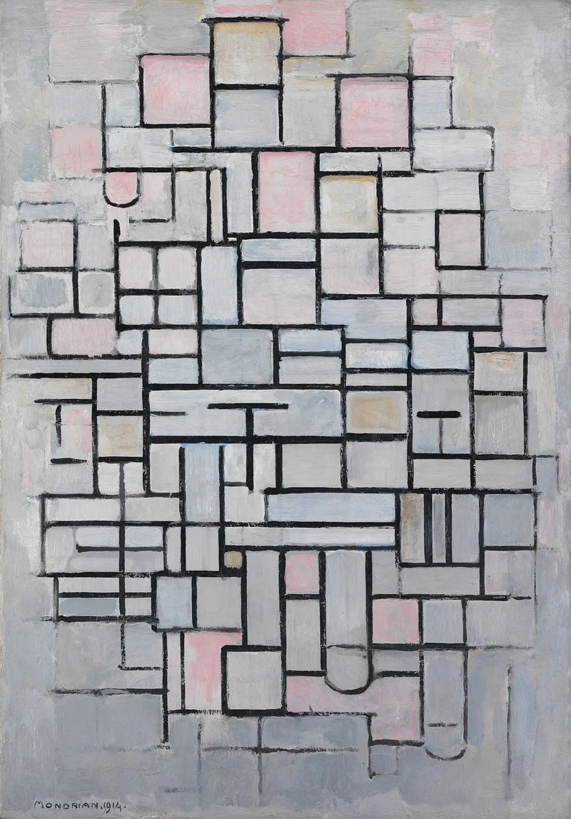 Komposisjon nr. IV - Piet Mondrian