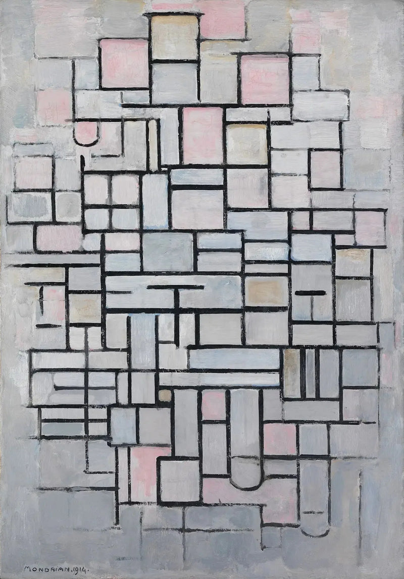 Komposisjon nr. IV - Piet Mondrian