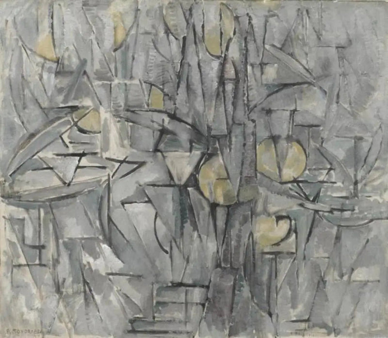 Komposisjon nr. X (autentisk) - Piet Mondrian