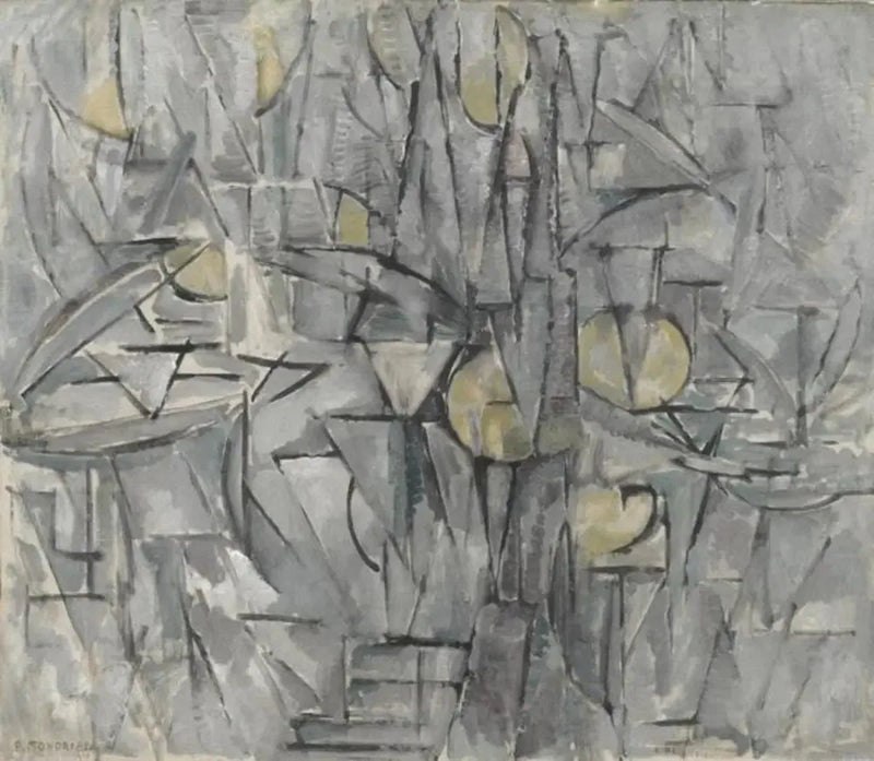 Komposisjon nr. X (autentisk) - Piet Mondrian