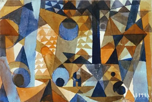 Composition - Paul Klee - Reproductions de tableaux et peintures haut de gamme