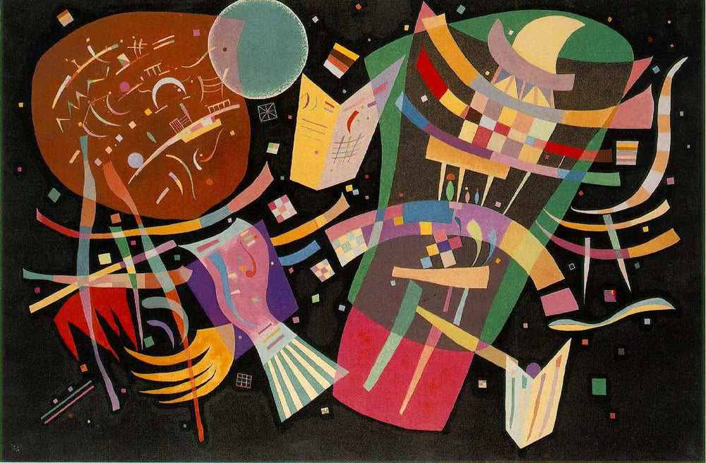 Composition X - Vassily Kandinsky image 1 reproduction de peinture à l’huile