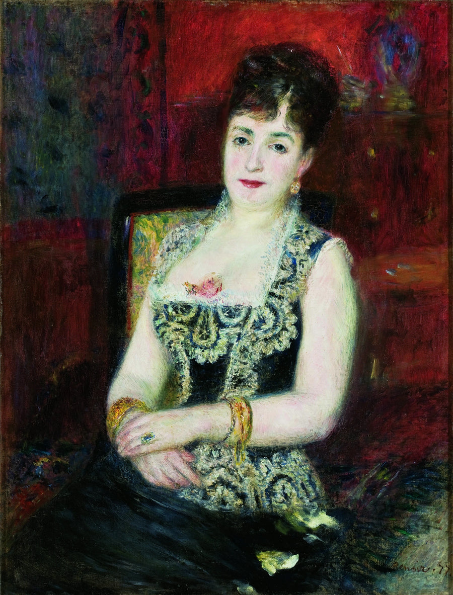 Grevinne de Pourtalès, født Mélanie de Bussière - Pierre-Auguste Renoir