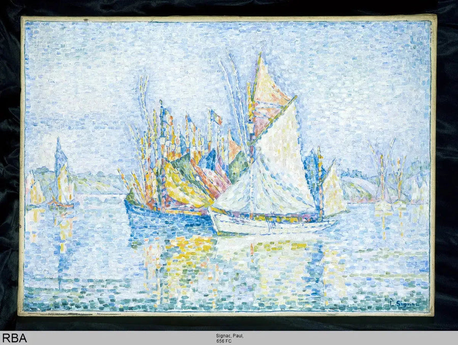 Concarneau, havnen - Paul Signac