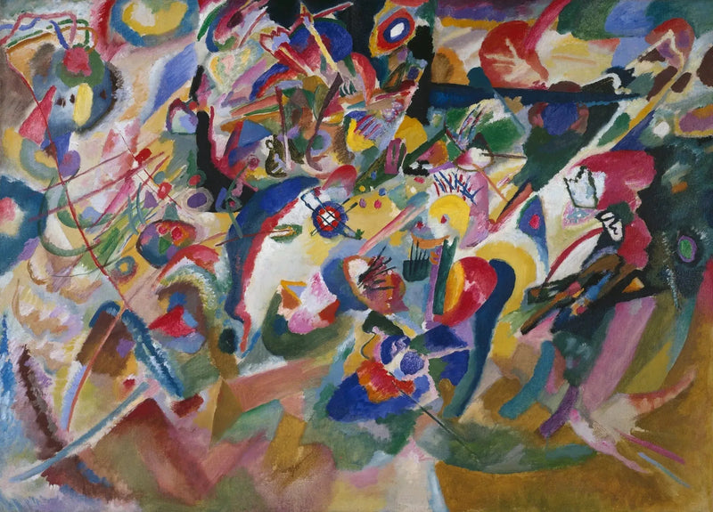 Design 3 til «Komposisjon VII» - Vassily Kandinsky