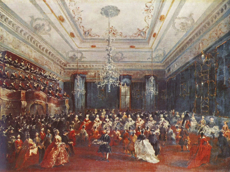 Galla-konsert i Venezia - Francesco Guardi