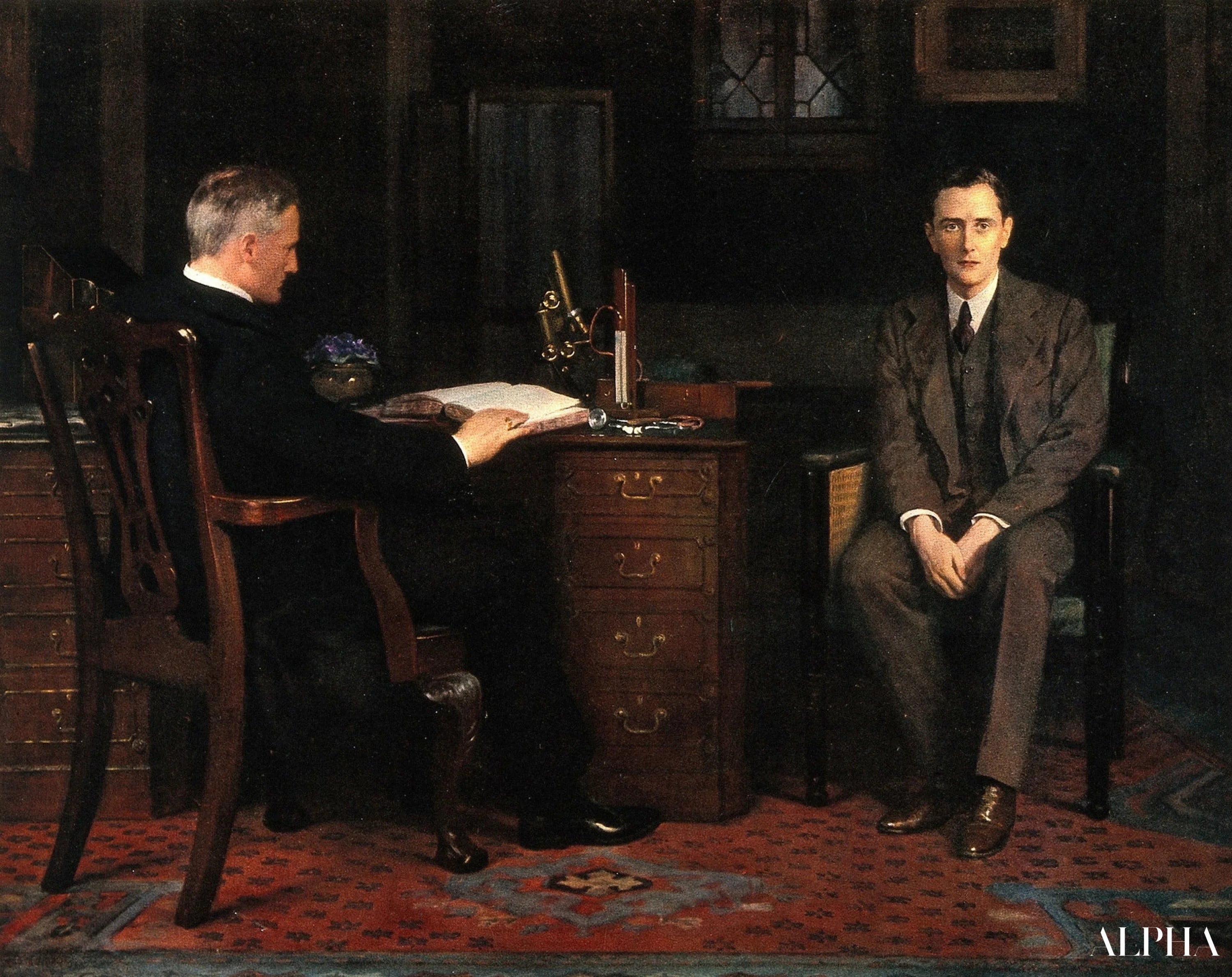 Reproduction du tableau « Condamnation à mort - John Collier » par Alpha Reproduction en peinture à l’huile