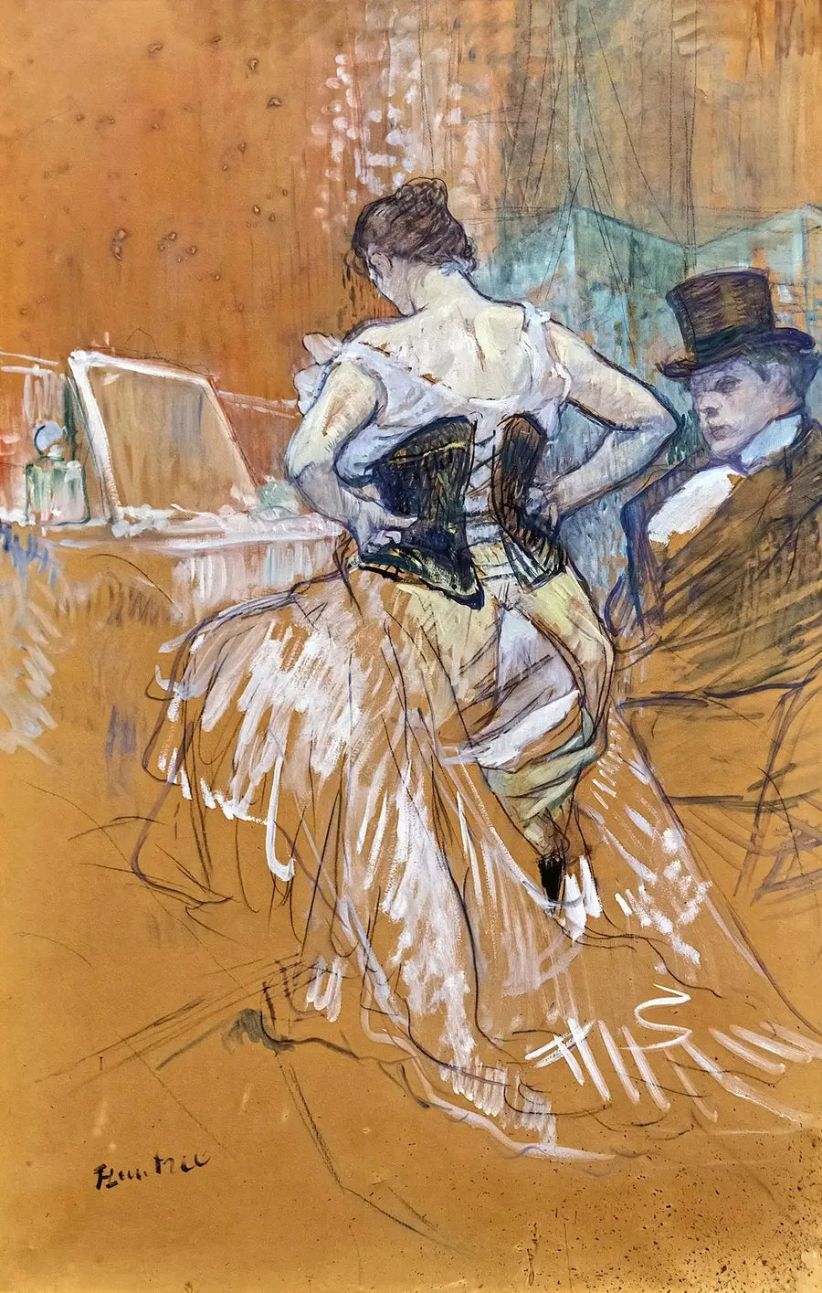 Passasjeerobring - Henri de Toulouse-Lautrec