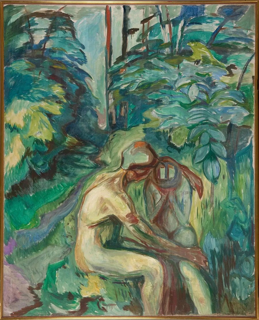 Tro i skogen - Edvard Munch