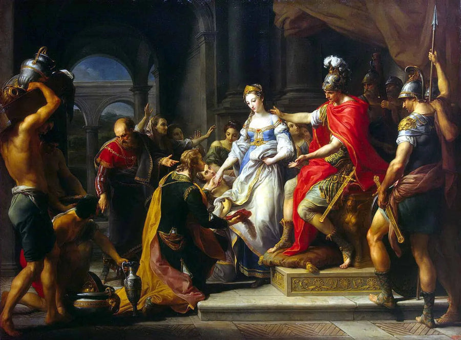 Scipios forsvar - Pompeo Batoni
