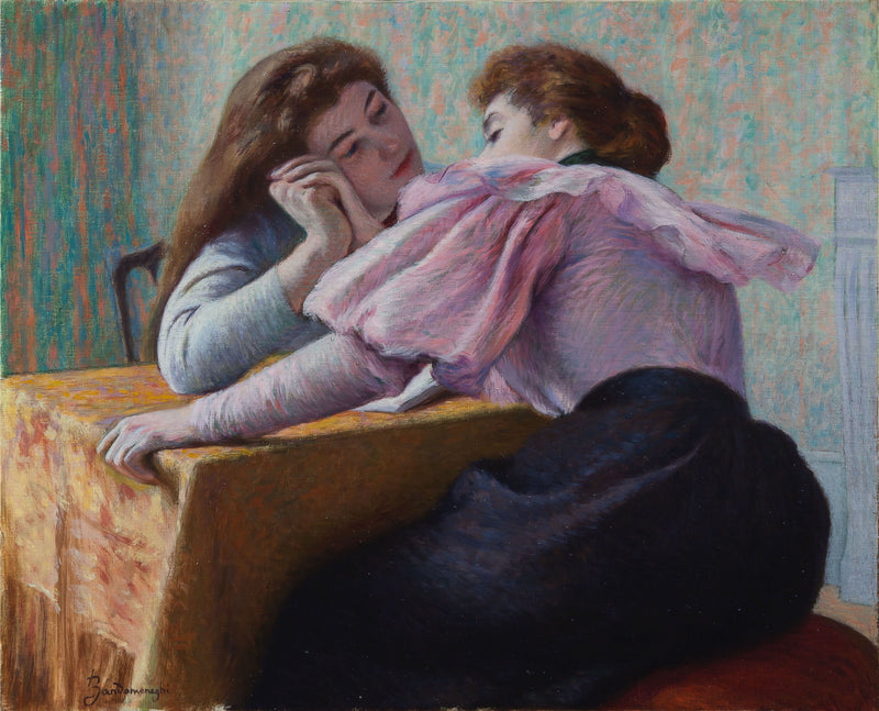 Samtale ved bordet - Federico Zandomeneghi