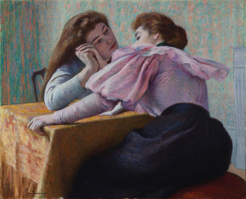 Samtale ved bordet - Federico Zandomeneghi