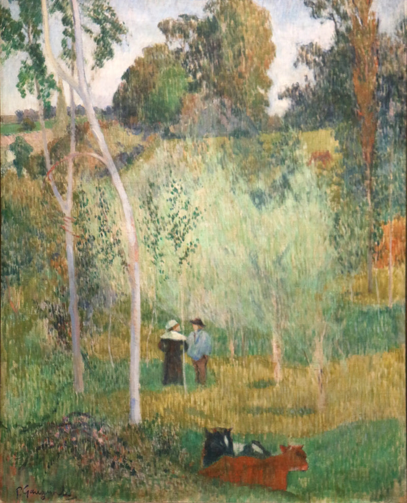 Samtale i engene, Pont-Aven - Paul Gauguin