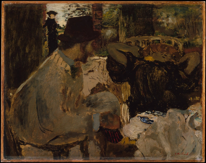 Samtale - Édouard Vuillard