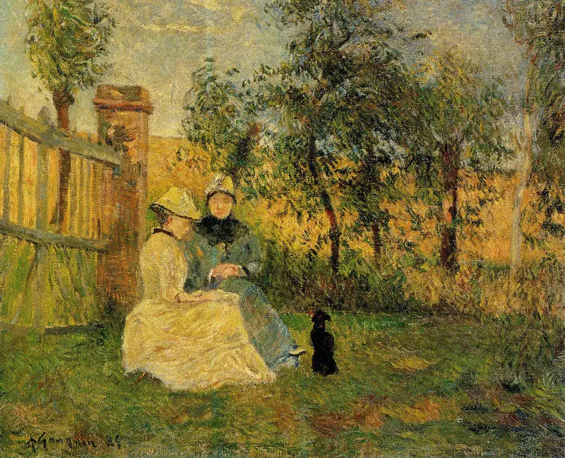 Samtale - Paul Gauguin