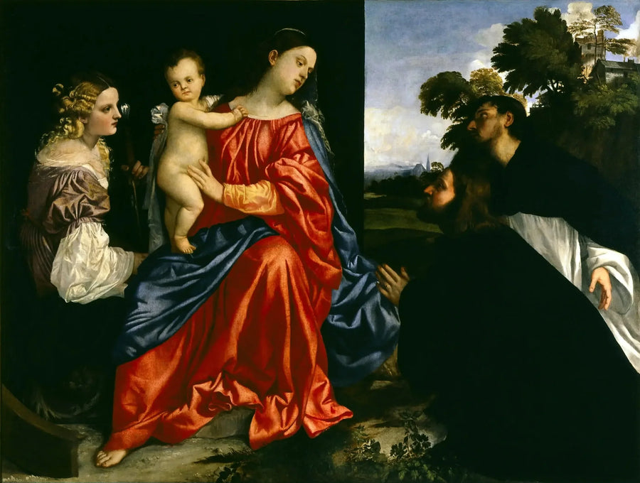 Hellig samtale av Balbi - Titian