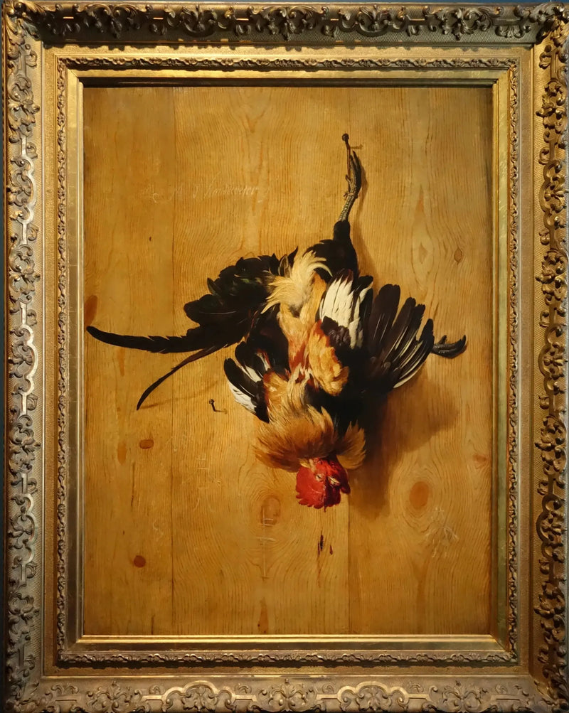 Dødt høne - Melchior de Hondecoeter