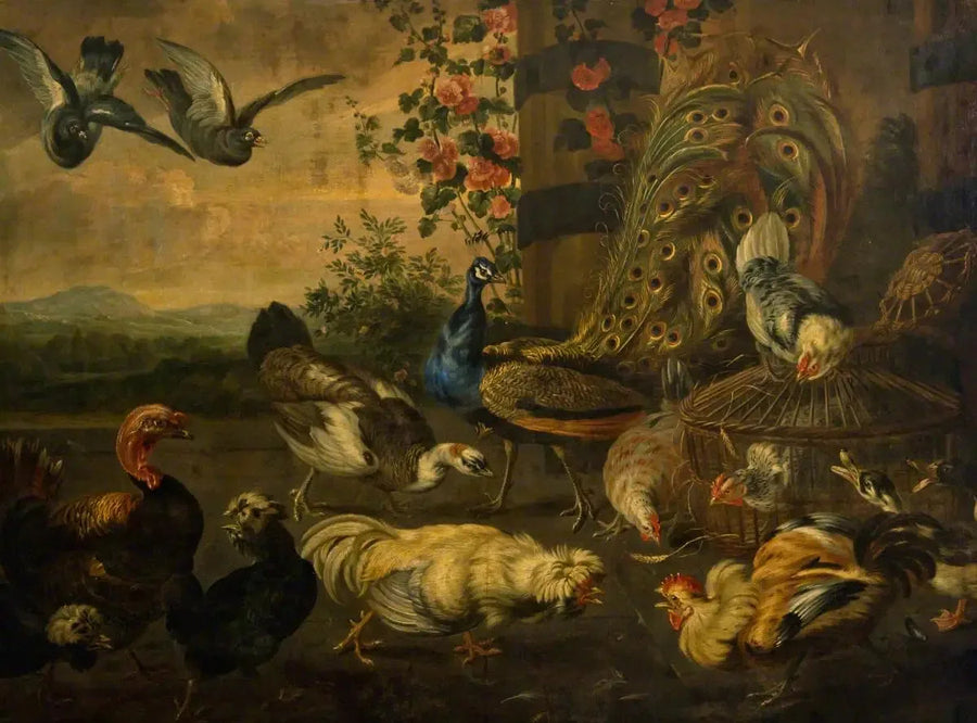 Kamphøner - Melchior de Hondecoeter