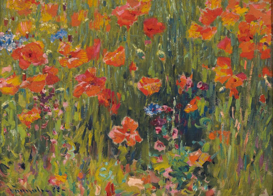 Coquelicots en France – Robert Vonnoh