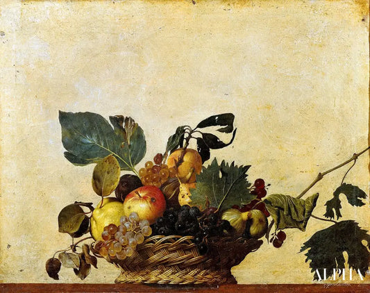 Corbeille de fruits - Caravage - Reproductions de tableaux et peintures haut de gamme