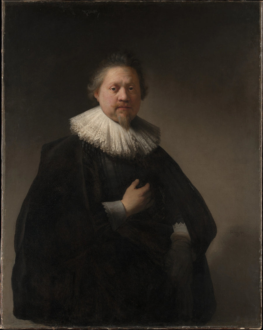 Portrett av en mann, sannsynligvis et medlem av familien Van Beresteyn - Rembrandt