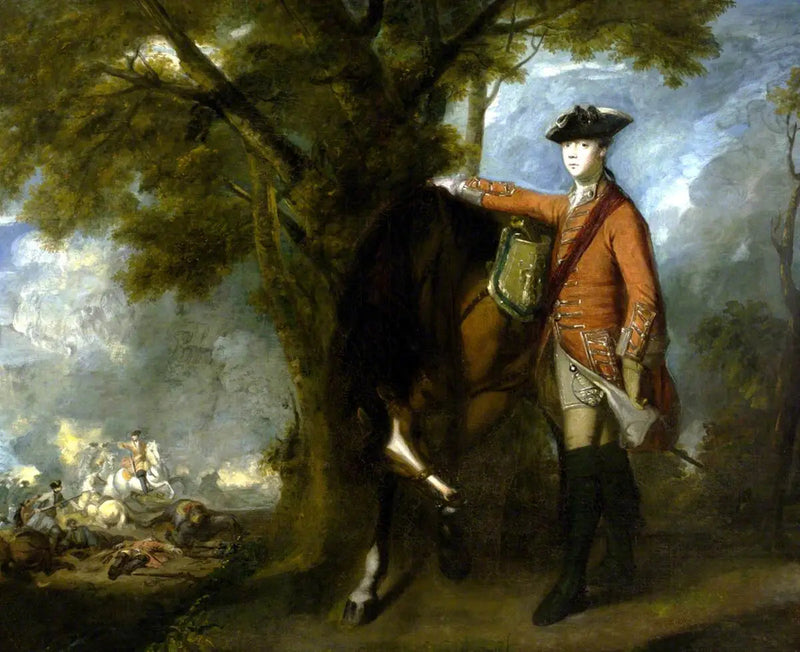 Cornet Nehemiah Winter, 11. drage - Joshua Reynolds