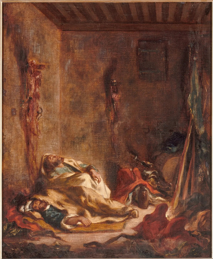 Marokkansk vaktpost - Eugène Delacroix